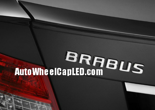 Mercedes Benz Brabus Rear Trunk Letter Emblems Badges Gloss Matte