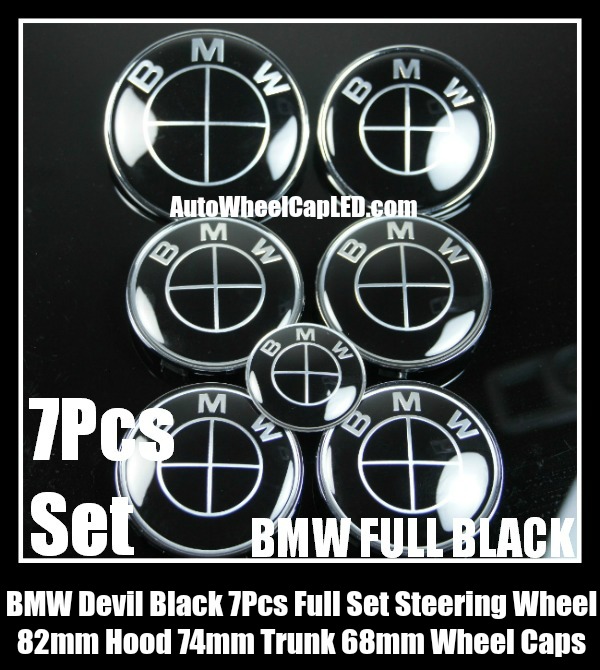 BMW emblems set 56 mm - HPoskam engineering
