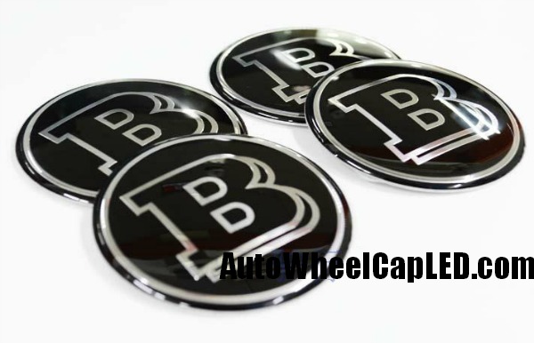 Mercedes Benz Brabus Rear Trunk Letter Emblems Badges Gloss Matte