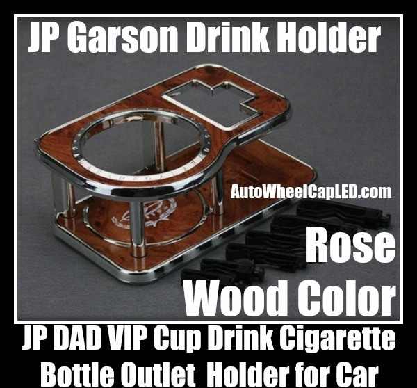 Car Car Cup Soft Drink Cigarette Holder Bottle Rose Wood Luxury Grand