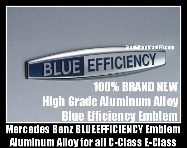 Mercedes Benz Genuine BlueEfficiency Blue Efficiency Emblem Badge Stickers PN 204 817 72 20 C-Class E-Class