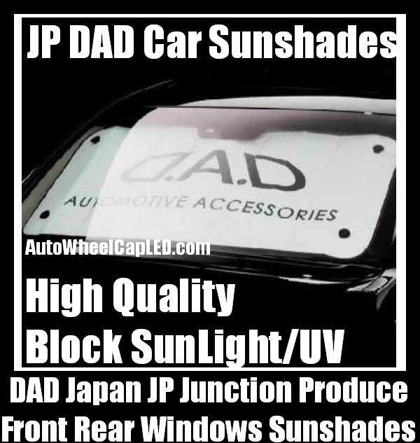 DAD Automotive Accessories JP Front Rear Car Sunshade Reflect UV Sun Light Window Lucifuge Pad Aluminium Junction Produce