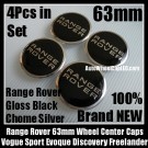 Land Range Rover Wheel Center Caps 63mm Vogue Sport Evoque Discovery Freelander LR2 LR3 LR4 4Pcs Set