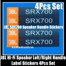 JBL SRX700 SRX715 SRX725 Hi-Fi Speaker Left Right Handle Labels Emblems Stickers 4Pcs Set Series