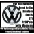 VW Volkswagen Gloss White Black Front Grille Emblem Badge Golf 6 MK6 GTI GTIs R20 New Polo Jetta Magotan Bonnet Hood