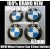 BMW Blue White Wheel Center Caps 62mm Emblems Stickers 4Pcs in Set
