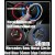 Mercedes Benz Blue Red 56mm Metal Steering Wheel Horn Circle Edge Emblems Badges Aluminum Alloy