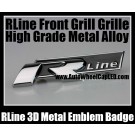 RLine VW Volkswagen Golf 3D Metal Emblem Badge Auto Car for all Model Front Grill Grille High Grade