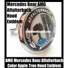 AMG Mercedes Benz Affalterbach Color Apple Tree Hood Badge Emblem Bonnet 45mm Class W E S C CLK SLK Series