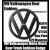 VW Volkswagen Matte Devil Black Rear Trunk Emblem Boot Badge Golf 6 MK6 GTI GTIs CC New Polo R20 Magoton