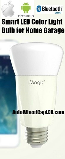 iMagic iPhone Android Smart LED Light Bulb Bluetooth Control Wireless Philip TI FCC CE UL
